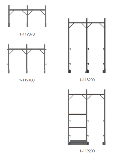 Cadre d’escalier en aluminium Tobler AG